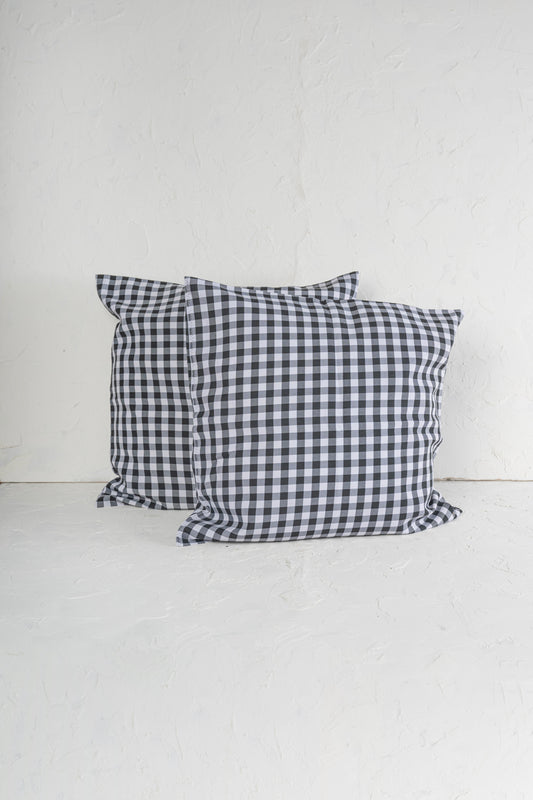 Almohadon Damero negro