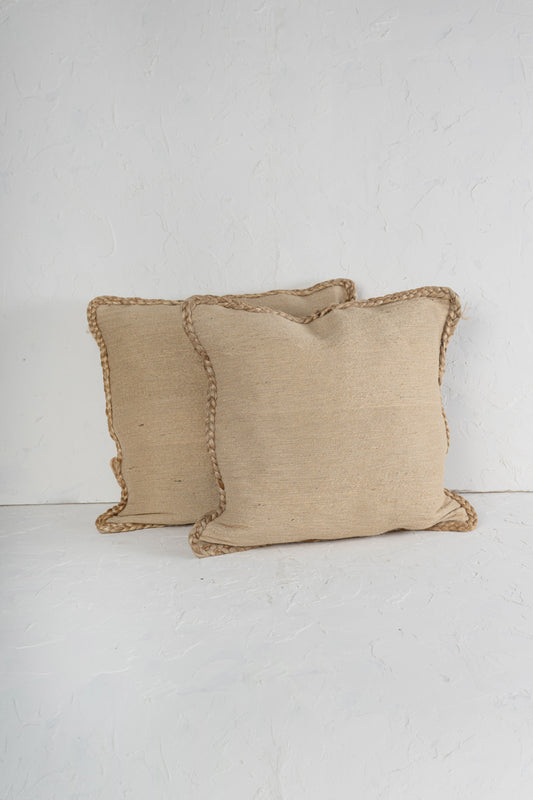Almohadon trenzado