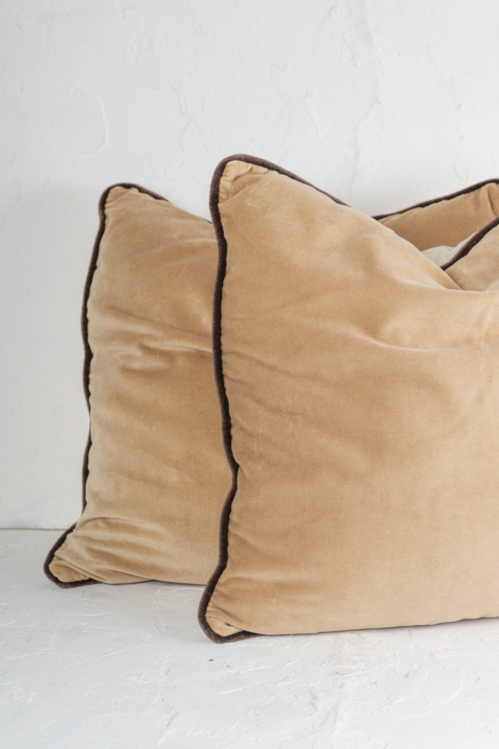 Almohadón Terciopelo Beige