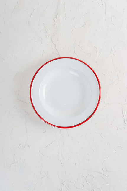Vajilla Sal Rojo Plato Principal