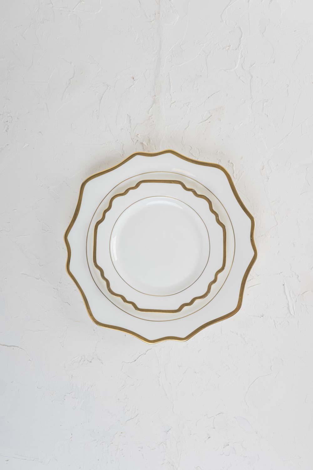 Vajilla Niza Blanca Plato Postre